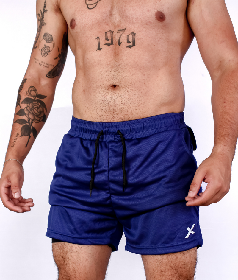 SHORTS DRY-FIT 2 EM 1 DE COMPRESSÃO NEXT