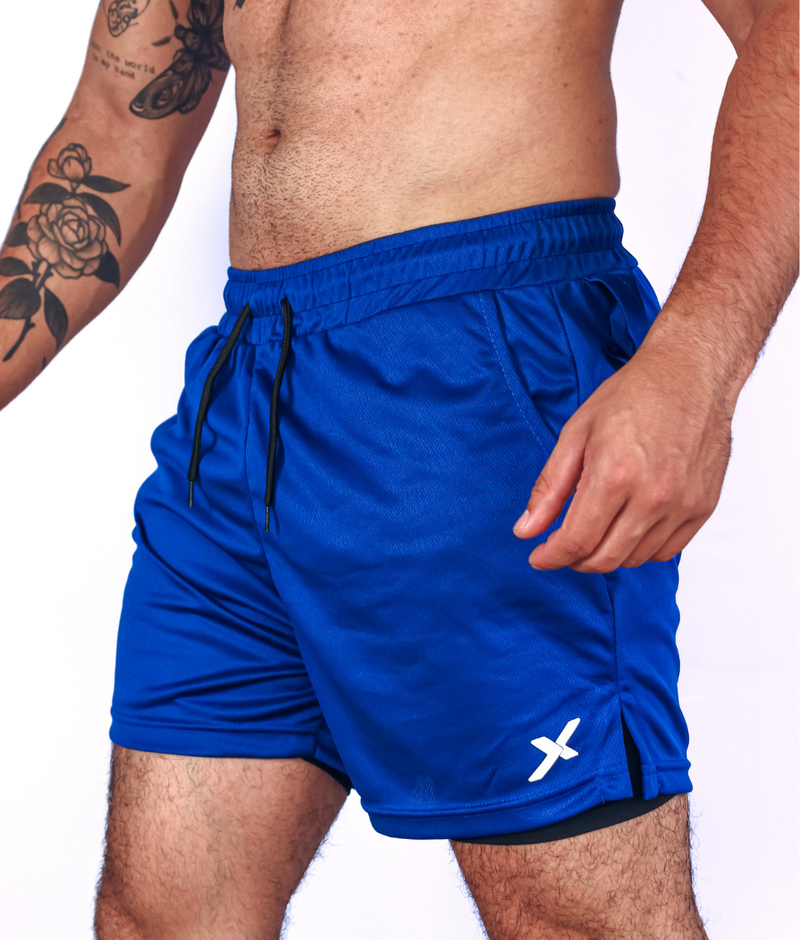 SHORTS DRY-FIT 2 EM 1 DE COMPRESSÃO NEXT